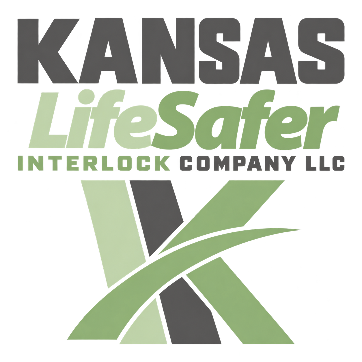 Kansas LifeSafer Interlock Company LLC stacked logo